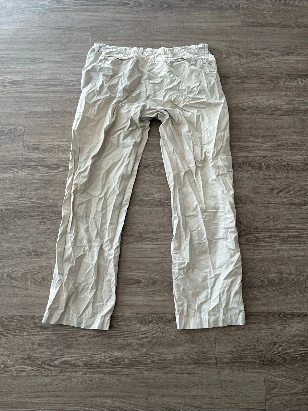 Tommy Bahama Khaki Pants Mens 36X34 Beige Stretch Cotton Straight Leg Chino